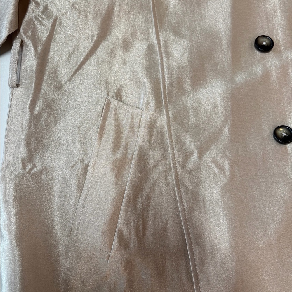Gerard Darel Champagne Trench Coat - Picture 4 of 9